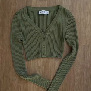 Princess Polly Cropped Sweater - XXS